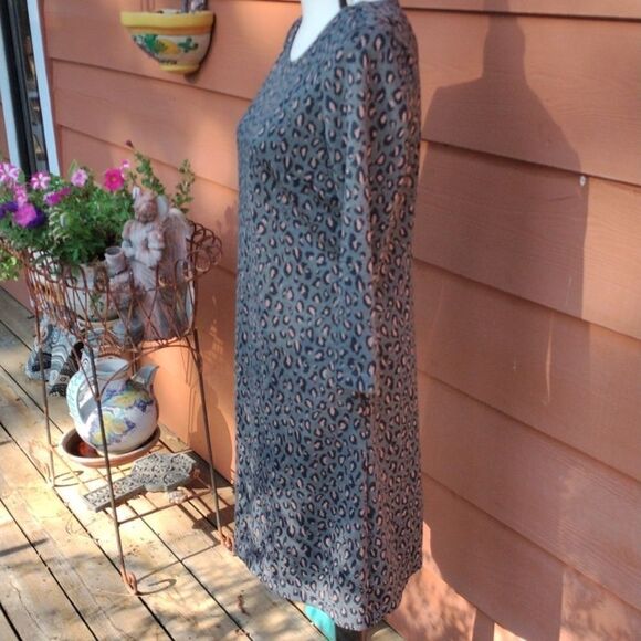 NWT Nicole Miller Original Knit Animal Print Dress - Picture 4 of 11